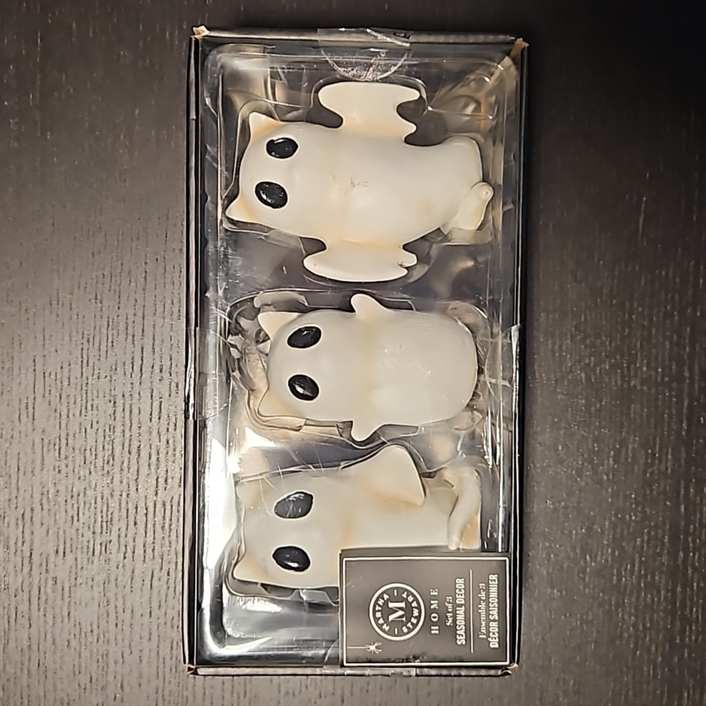Martha Stewart Ghost Cat Figures